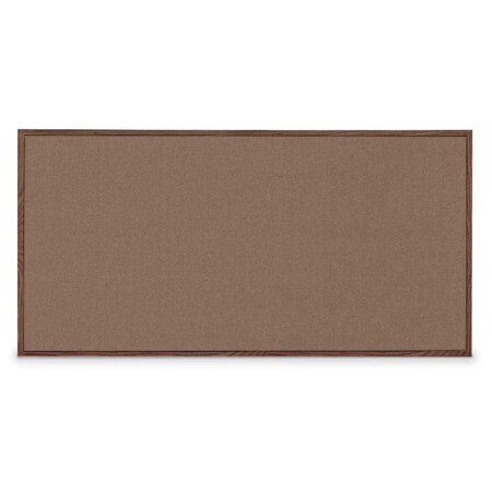 United Visual Products Combo Board, 72"x48", White Frame/Black Porcelain & Rubber UVDECORK7248W-BLKPORC-RUBBER